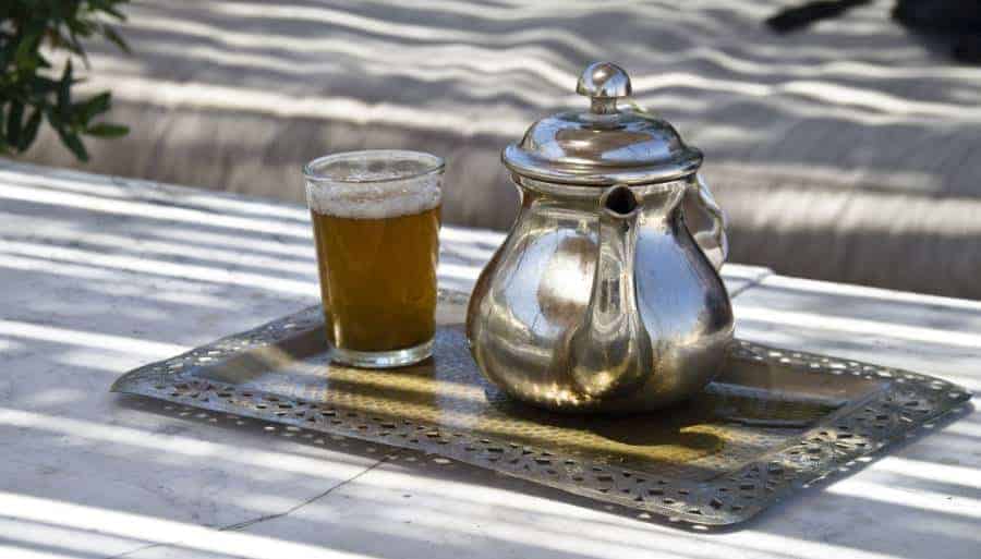 mint tea in morocco