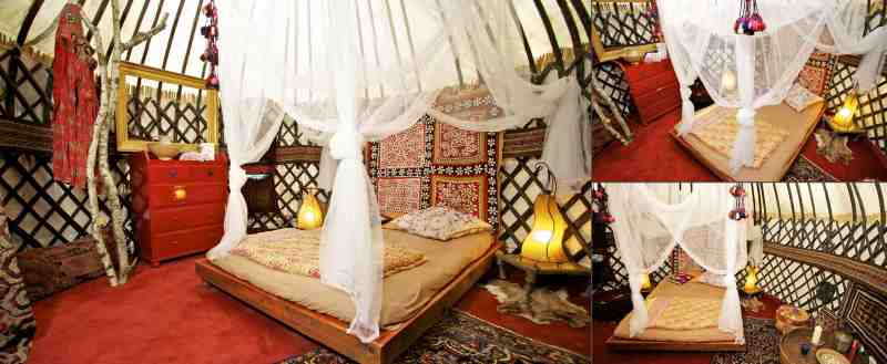 Afghani yurt in germany