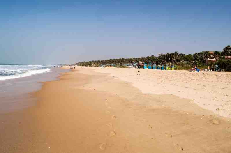 beach in the gambia
