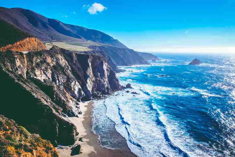 a californian beach
