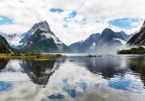 well known fjords of New Zealand.
